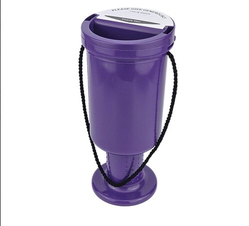 Charity money collection box - box, &