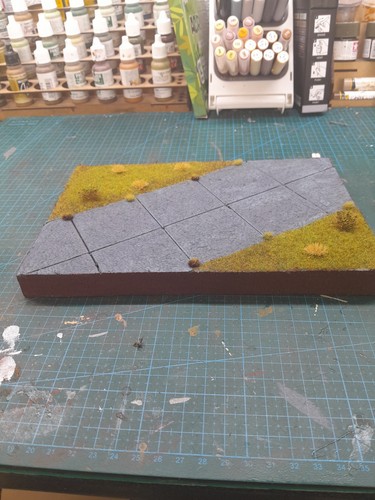 Diorama base runway - diorama, with