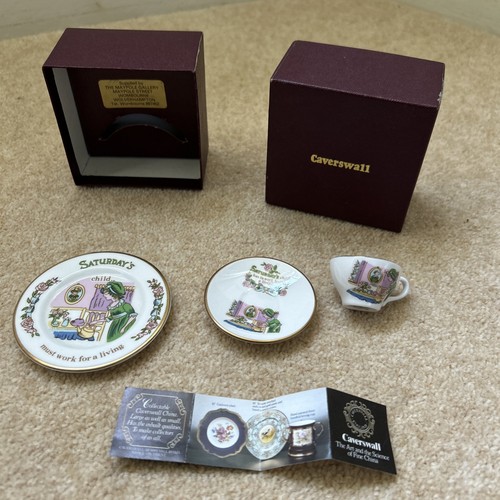 Vintage caverswall miniature - caverswall,