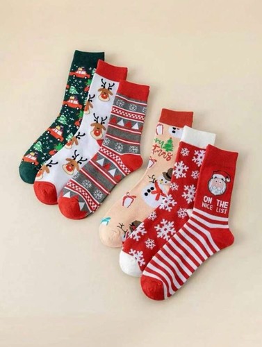 Christmas themed socks soft - |,