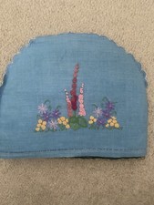 Blue  Vintage Padded Tea Cosy