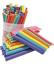 47Pcs 7'' Hair Curler Hair Rollers Bendy Foam Curler Roller Flexi Rods Heatless 