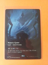 Watery Grave Borderless 0286 MTG Edge Of Eternities NM
