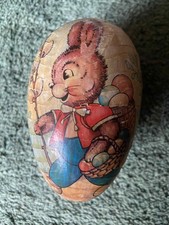 Vintage Paper Mache Easter Egg