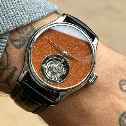 Merkur tourbillon watch - merkur,