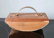 Vintage 1950'S Wooden Roller Ink Blotter For Fountain Pen Or Quill