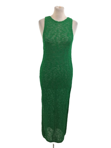 Women beach dress green - m&s,