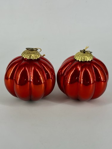 Vintage kugel style red ribbed - kugel,