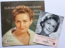 Elisabeth Schwarzkopf Sings Operetta LP Columbia 33CX1570 EX/VG- 1959 with li...