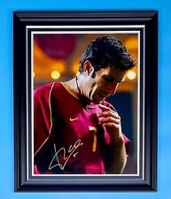 Luis Figo Signed Photo Framed