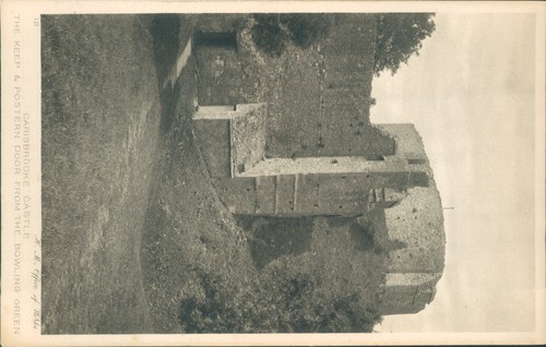 Carisbrooke castle the - castle;, keep