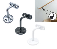 Handrail Brackets Stair Hand Rail Bannister Support Mopstick Timber 63mm Steel