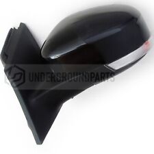 FORD FOCUS MK3 FULL COMPLETE DOOR WING MIRROR LEFT PASSENGER SIDE PANTHER BLACK