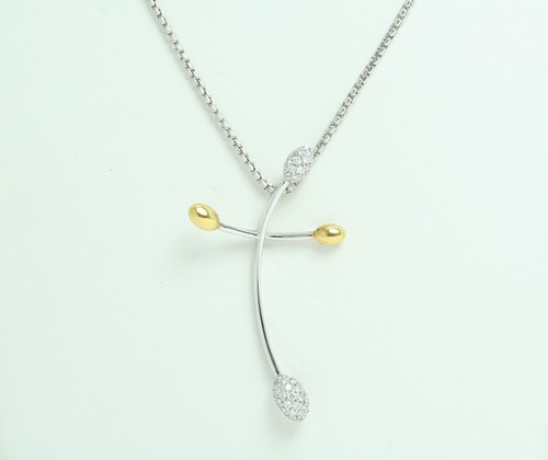 Fope cross necklace 18k - in,