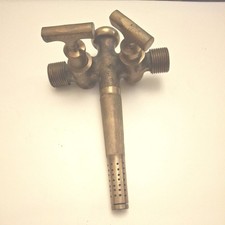  brass double beer tap