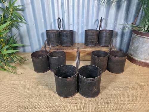 Vintage rustic double - vintage, riveted