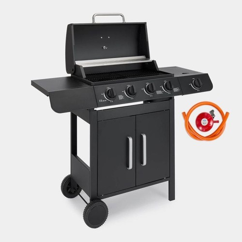 Gas bbq grill stainless - grill, steel