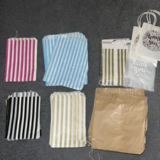 Candy Stripe Paper Bags Sweet