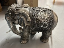 Large Hand-Carved Wooden