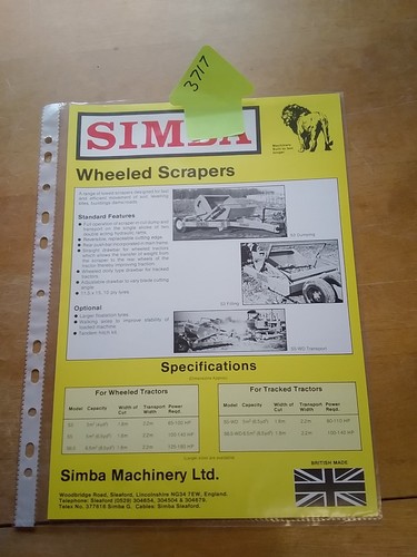 Simba machinery wheeled - simba,