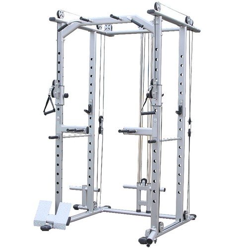 Power rack squat - power, with
