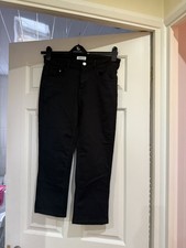 Tu Black cropped trousers