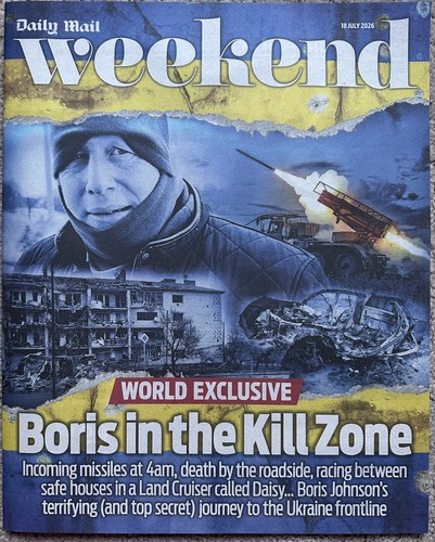 Daily mail weekend magazine - daily,