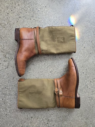 Grenson riding boots canvas - grenson,