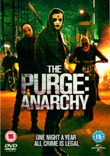 The Purge: Anarchy DVD (2014) Frank Grillo, DeMonaco (DIR) cert 15 Amazing Value