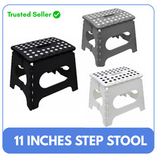 LARGE 150KG FOLDING STEP STOOL MULTI PURPOSE HEAVY DUTY HOME KITCHEN FOLDABLE UK