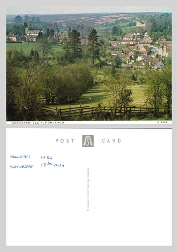 Vintage postcard lastingham - postcard,