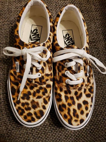 Vans womens leopard print - womens,