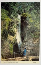 Dyserth falls vintage postcard - dyserth,
