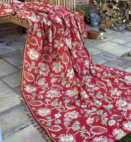 Vintage french chateau - chateau, curtain