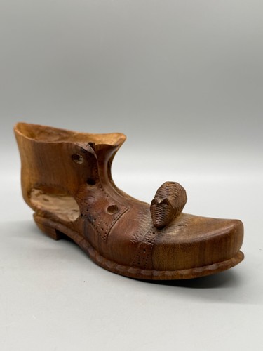Vintage hand carved wooden - hand,