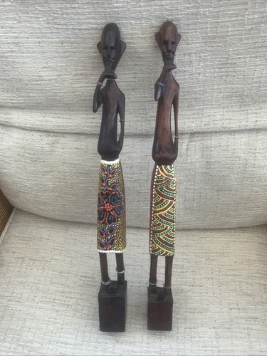 African kenya wooden - kenya, figures