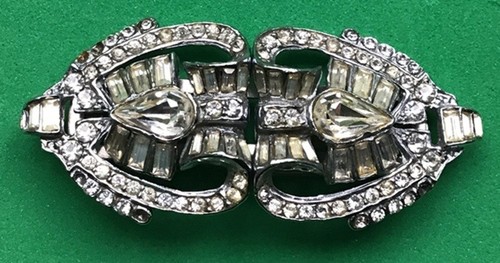 Vintage art deco duette - vintage, brooch