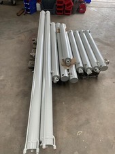 Double acting hydraulic rams, New and unused outdated stock