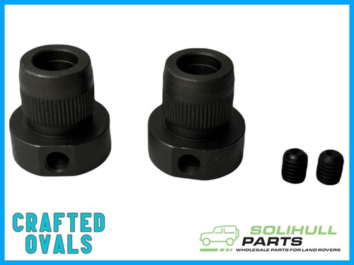 Wiper arm splined - adapters, for