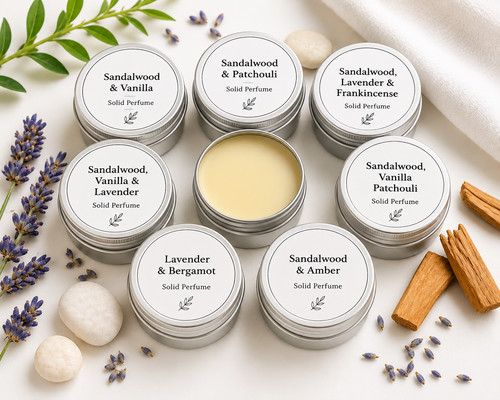 Solid perfume oil - solid,