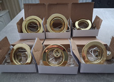 6 Used Halogen/LED Recessed Dimmable Downlights -  4 Non Tilt & 2 Tilt