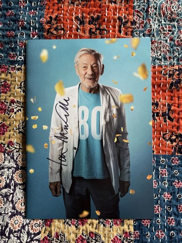 Ian mckellen signed - mckellen,