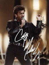 George Michael Signed