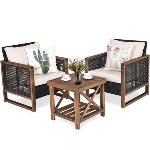 Costway 3pcs patio furniture - patio,