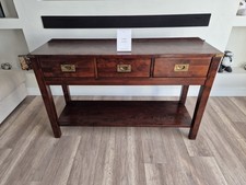 LAURA ASHLEY CHALDON CAMPAIGN CONSOLE TABLE - RRP £1,295.00 - DELIVERY AVAILABLE