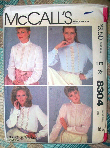 Mccalls vintage 80s sewing - mccalls,