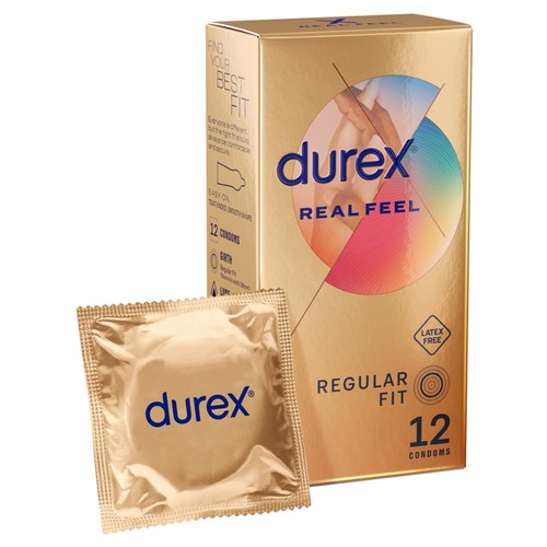 Durex real feel condoms - durex,