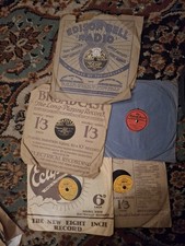 Assortment of Shellac 78s