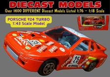 CLASSIC RED PORSCHE 924 TURBO