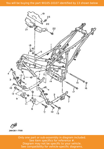 Yamaha bolt flange - yamaha, bolt,
